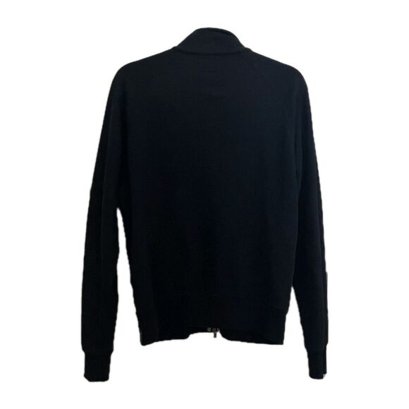 Todd Snyder Jacke Mens Small Dark Blue French Terry Barracuda Two-way Full Zip - Picture 7 of 10